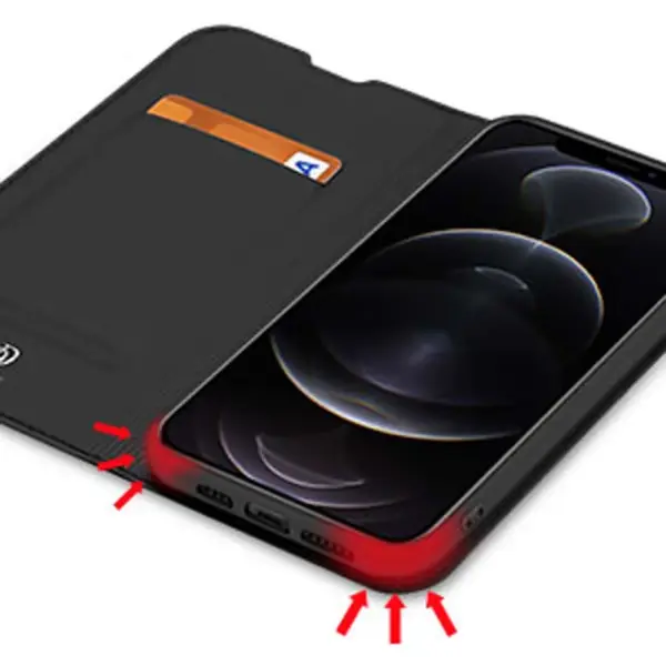 Luxury Phone Case for Xiaomi 13T 12T 13 12 Lite Pro Cover Skinlike Leather Magnetic Flip Wallet Card Slot Pouch Foldable Stand - Image 4